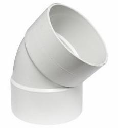[7690486] 6 PVC SEWER 45 ELBOW