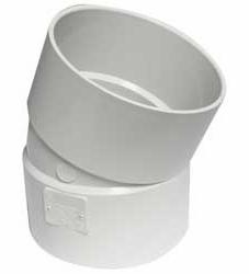 [7690506] 6 PVC SEWER 22-1/2 ELBOW