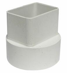 [7690548] 2X3X4 PVC SEWER DOWNSPOUT ADAPTER