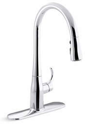[2950480] Simplice Kitchen Faucet with Pulldown Spray