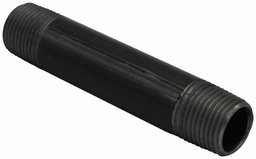 [7431210] 3/8 X 12 STD BLACK STEEL NIPPLE