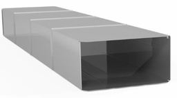 [5640972] 20" x 8" Duct 28ga Beaded HB 5' Len (per foot)