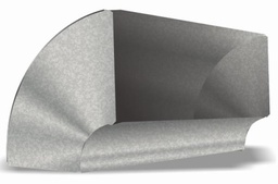 [5643636] 12" x 24" Short Way 90 Degree Duct Elbow 26ga