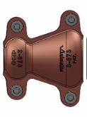 [6661015] 3" x 2-1/2" Installation Ready Concentric Reducer for Copper No. 673