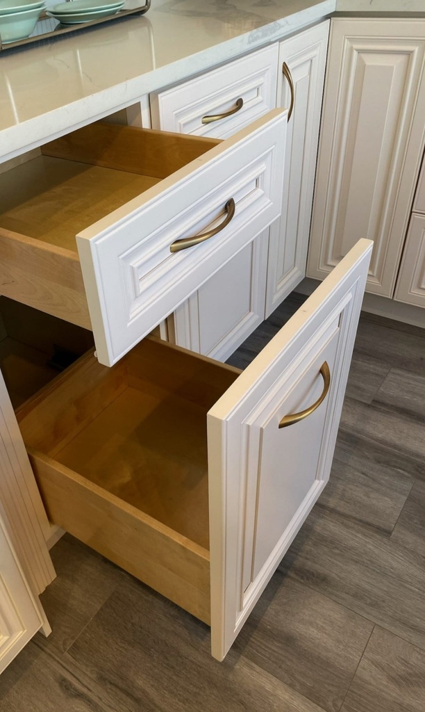 Vanity Sink Cabinet w/ 2 doors & 3 drawers
