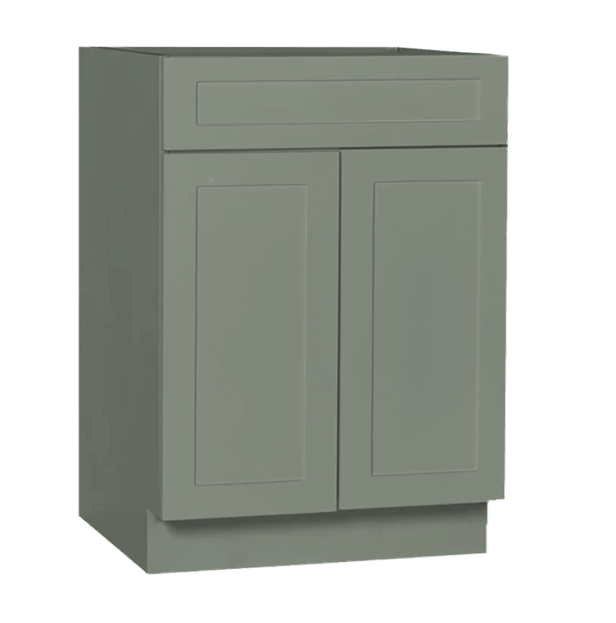 24" Vanity Base Cabinet w/ 2 doors & drawer