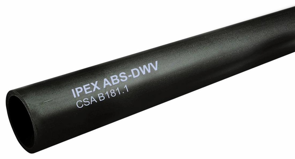 1-1/4  X 12  ABS-DWV CSA PIPE