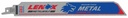 9"x1" 10TPI Lazer Carbide Tipped Reciprocating Saw Blade (Each)