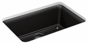 Cairn 27-1/2" 1 Bowl Undermount Neoroc Sink with Rack