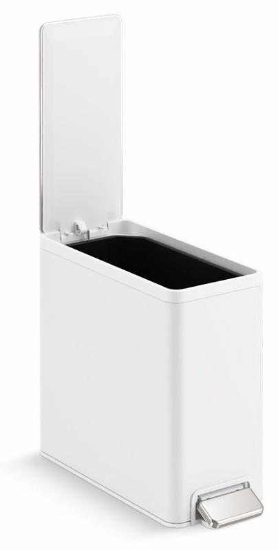 2.5 Gallon Slim Step Trash Can