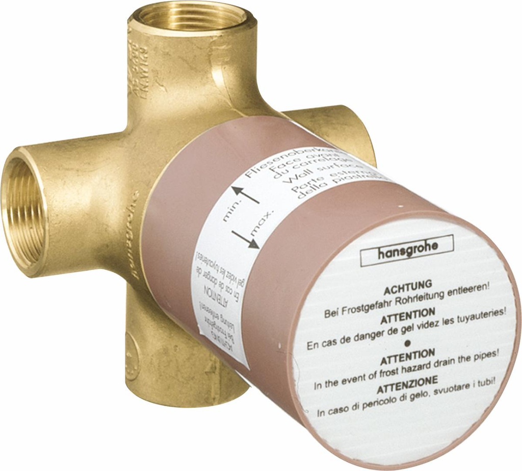 Rough-In Valve Quattro Green 3-Way Diverter