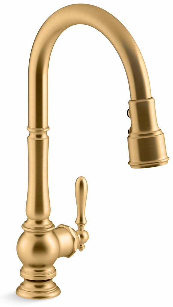 Artifacts Kitchen Faucet with 17-5/8" Pulldown 3-Function Spray