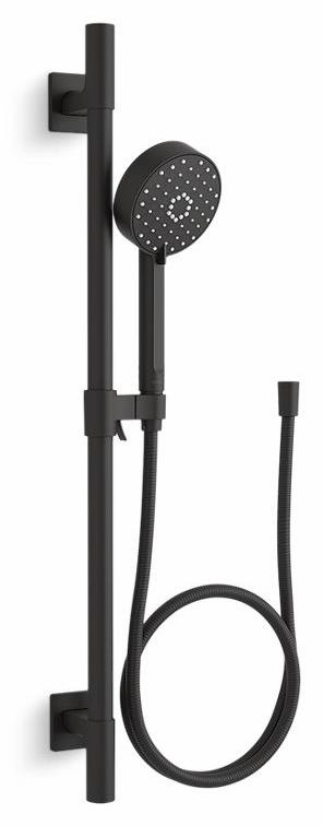 Awaken G110 Deluxe 3-Function Hand Shower with 24" Slide Bar 1.75 gpm