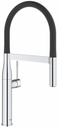 Essence Semi-Pro Pulldown Kitchen Faucet with Flexible Hose Spray