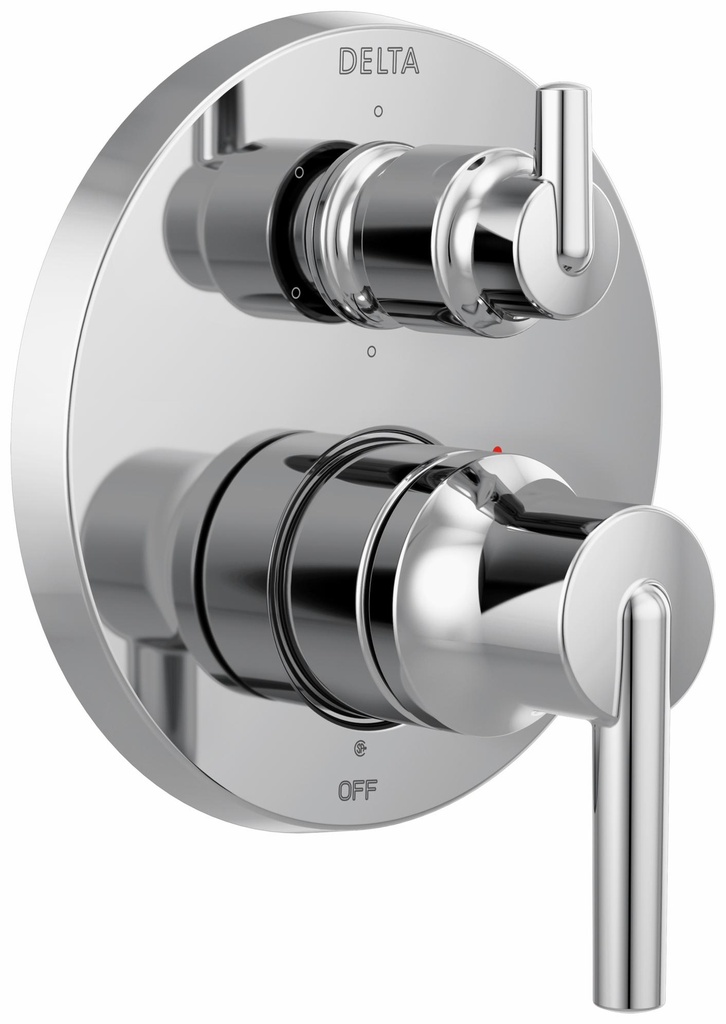 Trinsic Monitor 14 Series Valve Trim with 6-Setting Integrated Diverter