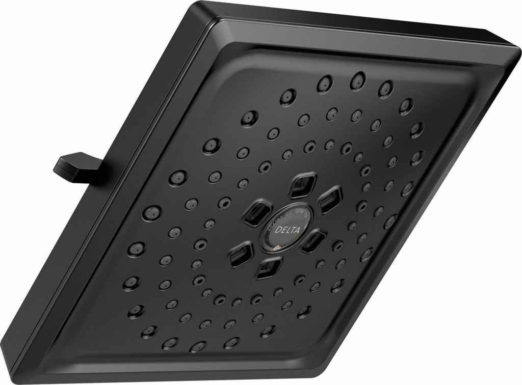 H2Okinetic 3-Setting Square Raincan Shower Head