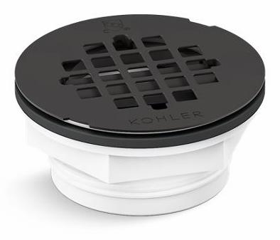 Round PVC Drain for Shower Base