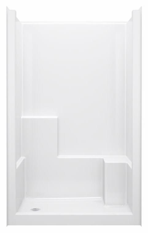 Ledward II 48" x 31" LH Drain Shower Stall with RH Seat