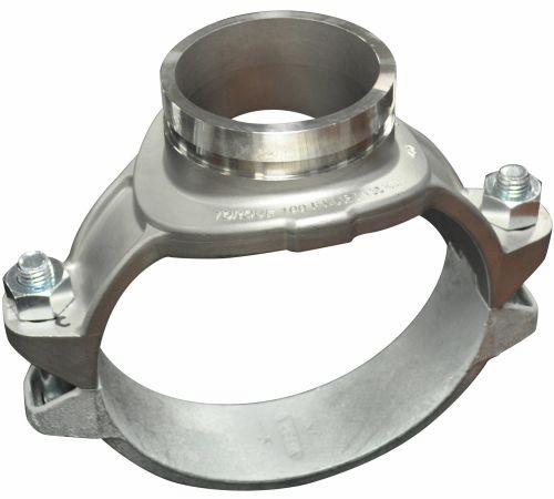 4" x 2" Grooved Mechanical Tee EDPM 316SS UP Style 422