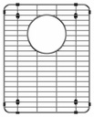 Sink Grid for Formera U 1 3/4 (Small Bowl)