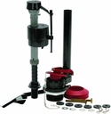 Universal All-In-One Toilet Repair Kit (Packaged in Blister: 400A Fill Valve 502 2 Flapper 507A 2 Flush Valve 681 Tank Lever Hardware)