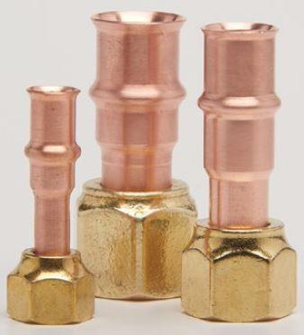1/2" RLS Press SAE Flare Adapter