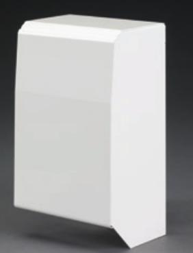 REVITAL/LINE 2"LH END CAP WHITE