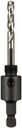 HOLESAW ARB,SM,3/8"SH-1/2"THRD