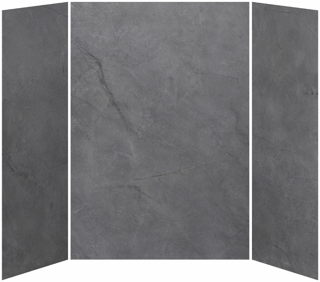 36 x 60 x 36 3-Panel Shower Wall Kit for Alcove Installation