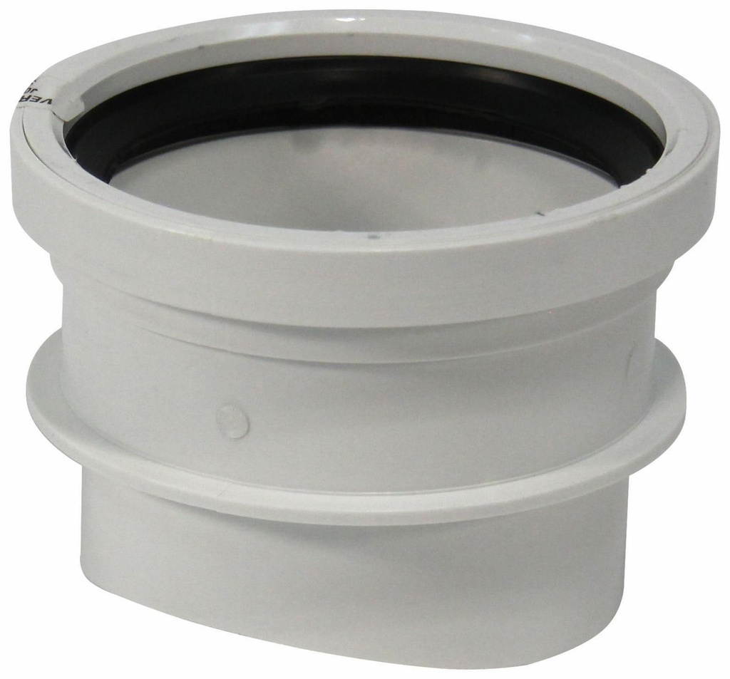 4" PVC TAPP. ADPT SWR TO CONCRETE DR35 GSKT RING- TITE/TRENCH TOUGH PLUS