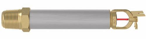 1" Quick Response Dry 155F K5.6 Horizontal Sidewall Sprinkler 12" Sleeve and Skirt FireLock V3610