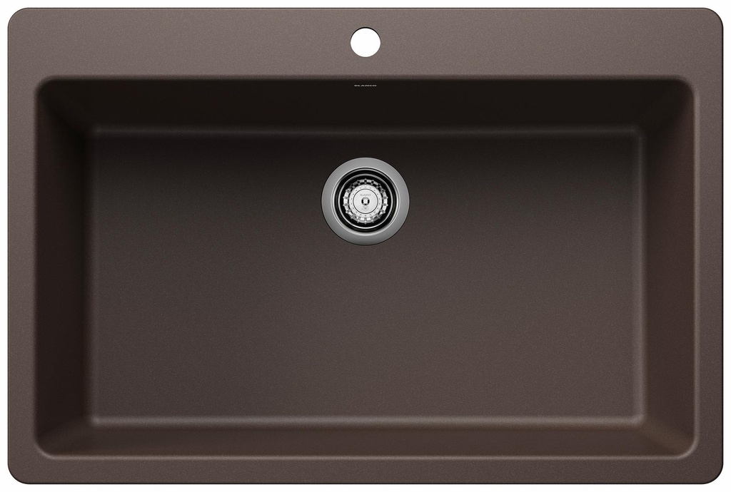 Liven 33 1 Bowl Dual Mount Silgranit Kitchen Sink