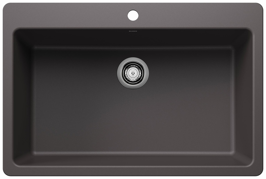 Liven 33 1 Bowl Dual Mount Silgranit Kitchen Sink