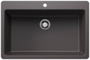 Liven 33 1 Bowl Dual Mount Silgranit Kitchen Sink