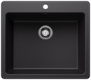 Liven 25 1 Bowl Dual Mount Kitchen Sink