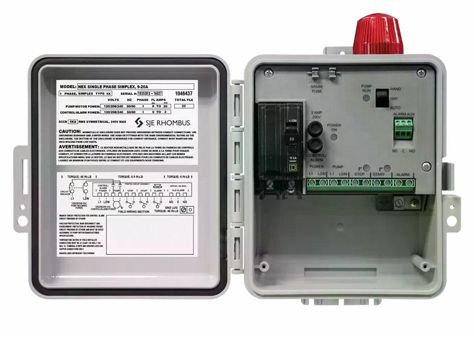 SIMPLEX PNL 240V ETM 90-20A