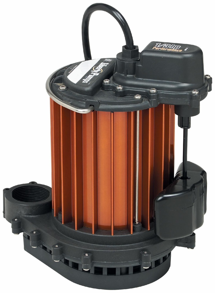 1/3 HP 1-Phase 115V Sump Pump with 25' Cord and VMF Switch