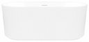Tori 59" x 32" Center Drain Freestanding Tub