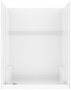 Icon 60" x 32" LH Drain Alcove 1-Piece Shower