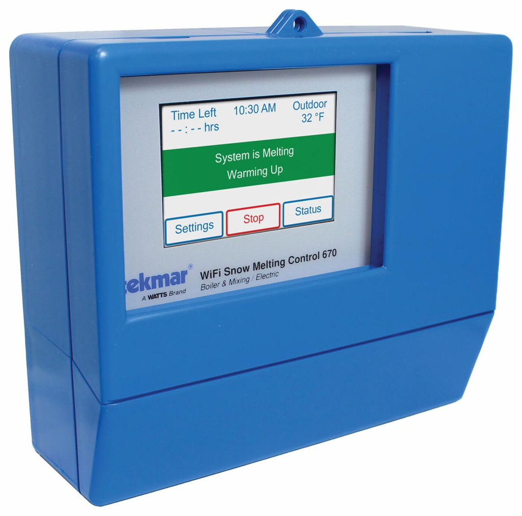 WiFi Snow Melting Control