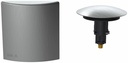Clicker Waste & Overflow Trim Kit with Square Slide-On