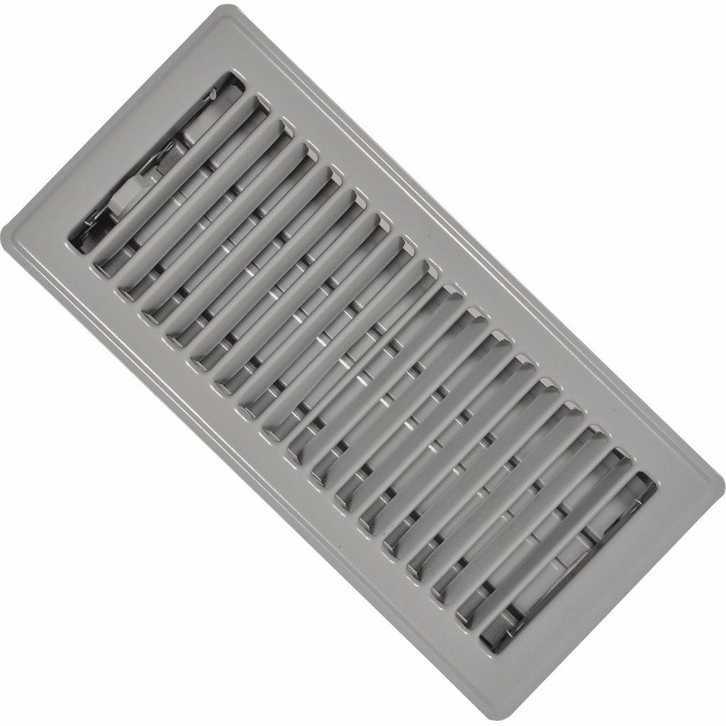 4" x 10" GREY Floor Reg BULK