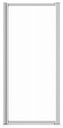 Pivolok 29-30.75" x 64.5" Alcove Pivot Shower Door