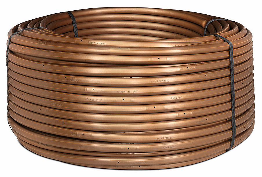 XFS Sub-Surface Dripline with Copper Shield 0.9 GPH 500' Coil @ 12" Spacing