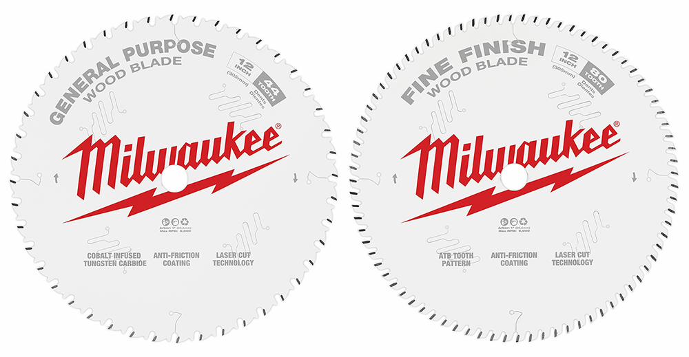 12 in. 2 Pack Circular Saw Blade