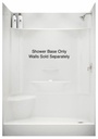 KDS 3060 AFR Center Drain Pinned Shower Base