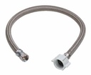 12" Flexible Toilet Connector 3/8" Comp x 7/8" Ballcock