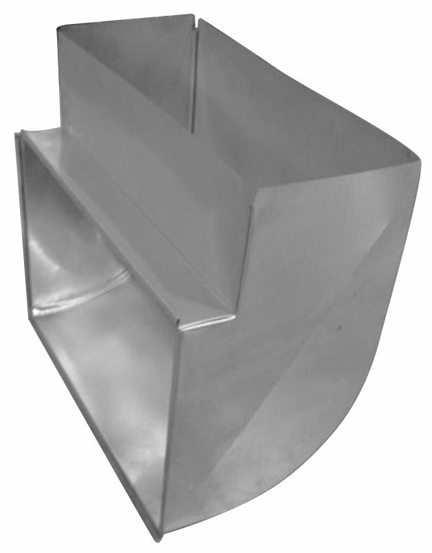 23.5" x 15" to 20" x 10" Return Air Elbow