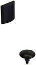 Clicker Waste & Overflow Trim Kit with Square Slide-On