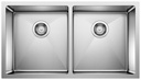 Quatrus R15 U 2 Bowl Undermount Sink